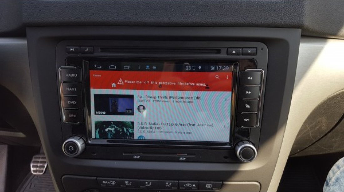 NAVIGATIE ANDROID DEDICATA VW GOLF 6 MODEL WITSON W2-M305 CU PLATFORMA S160 PROCESOR QUAD CORE