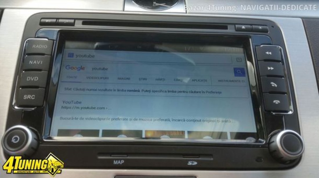 NAVIGATIE ANDROID DEDICATA VW JETTA EDOTEC EDT-M305 PLATFORMA S160 GPS 3G WIFI WAZE MIRRORLINK