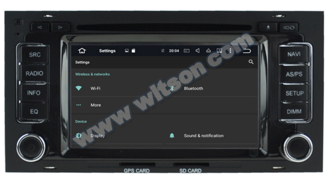 NAVIGATIE ANDROID DEDICATA VW  MULTIVAN T5 WITSON W2-B5769 OCTA CORE 2G RAM 32GB