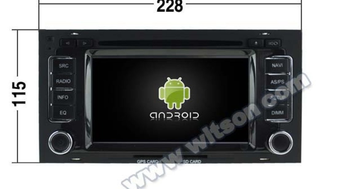 NAVIGATIE ANDROID DEDICATA VW  MULTIVAN T5 WITSON W2-B5769 OCTA CORE 2G RAM 32GB