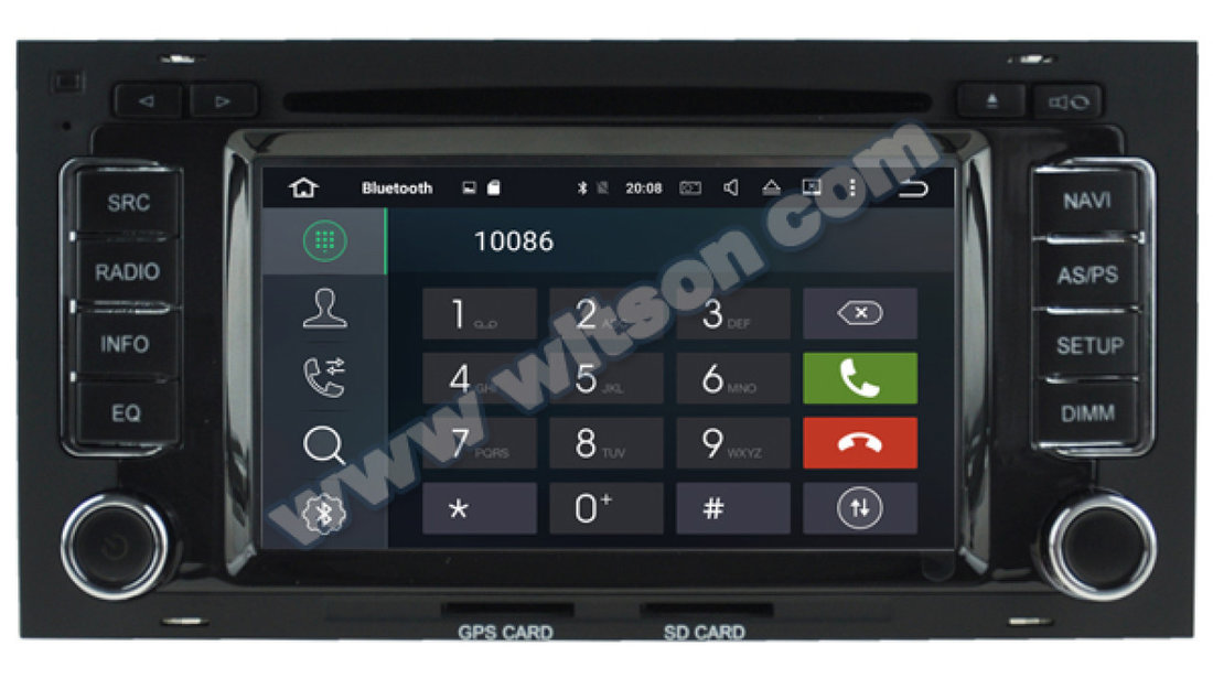 NAVIGATIE ANDROID DEDICATA VW  MULTIVAN T5 WITSON W2-B5769 OCTA CORE 2G RAM 32GB