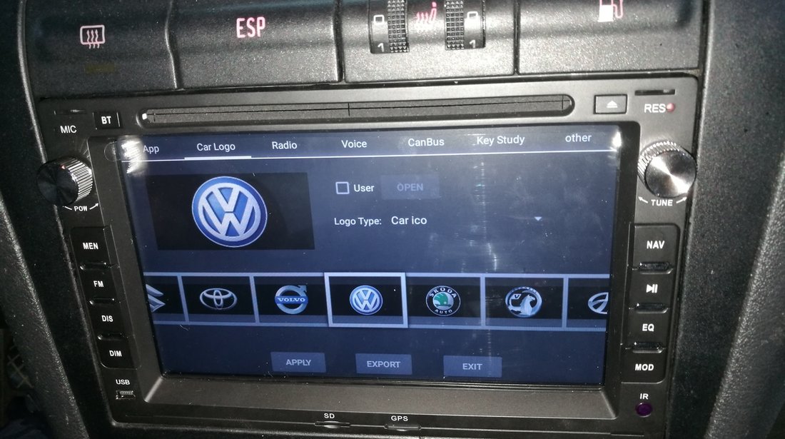 NAVIGATIE ANDROID DEDICATA VW PASSAT B5 GOLF4 WITSON W2-K7229 QUADCORE 16GB INTERNET 3G WAZE DVD GPS