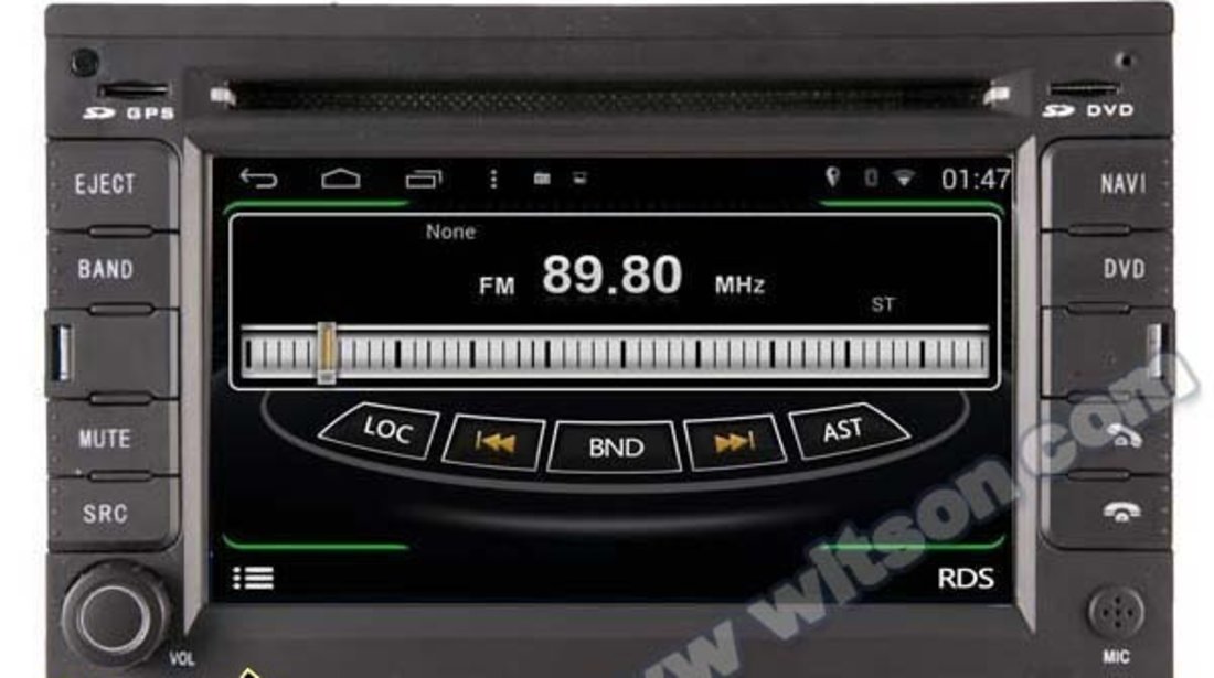 NAVIGATIE ANDROID DEDICATA VW PASSAT B5 WITSON W2-M016 MIRRORLINK WIFI WAZE