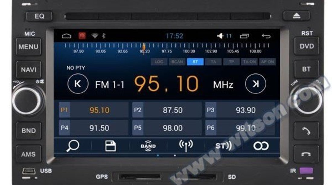 NAVIGATIE ANDROID DEDICATA VW PASSAT B5 WITSON W2-F9245V INTERNET WIFI PROCESOR CORTEX A9