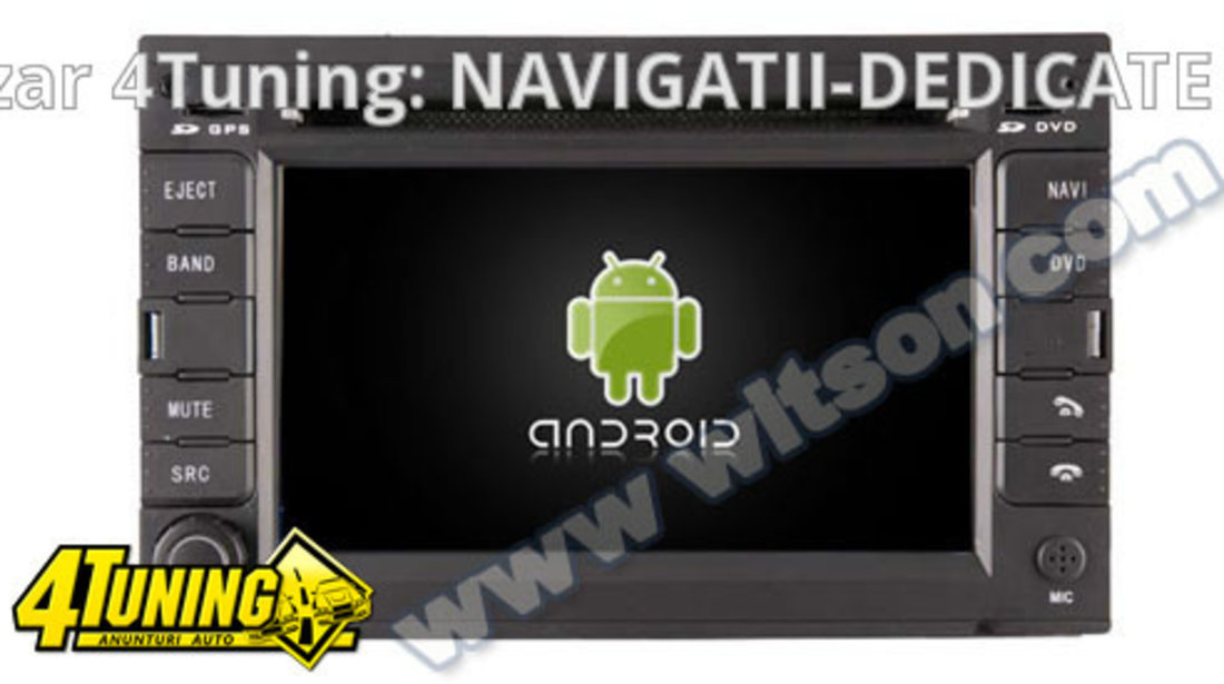 NAVIGATIE ANDROID DEDICATA VW PASSAT B5 WITSON W2-M016 MIRRORLINK WIFI WAZE