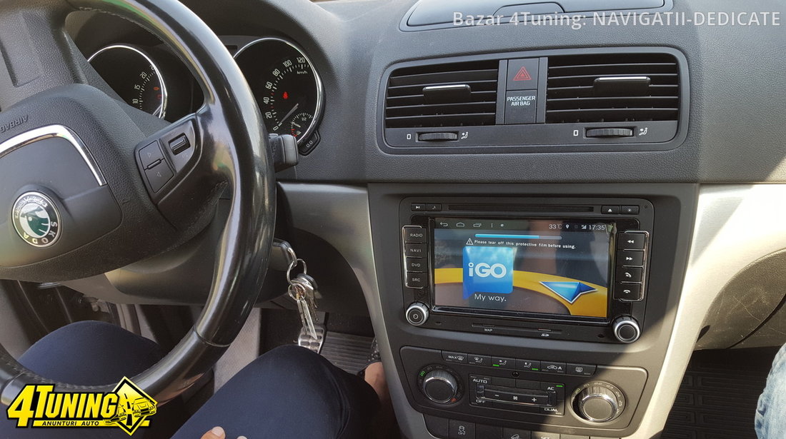 NAVIGATIE ANDROID DEDICATA VW Passat B6 2005 WITSON W2-M305 PLATFORMA S160 QUADCORE 16GB 3G WIFI