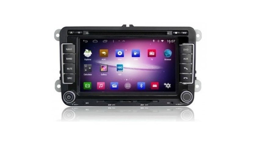 NAVIGATIE ANDROID DEDICATA VW Polo MK5 EDOTEC EDT-M305 PLATFORMA S160 GPS 3G WIFI WAZE MIRRORLINK