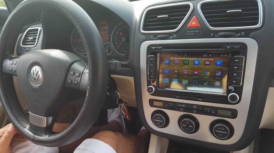 NAVIGATIE ANDROID DEDICATA VW SKODA SEAT EDOTEC EDT-M305 PLATFORMA S160 GPS 3G WIFI WAZE MIRRORLINK