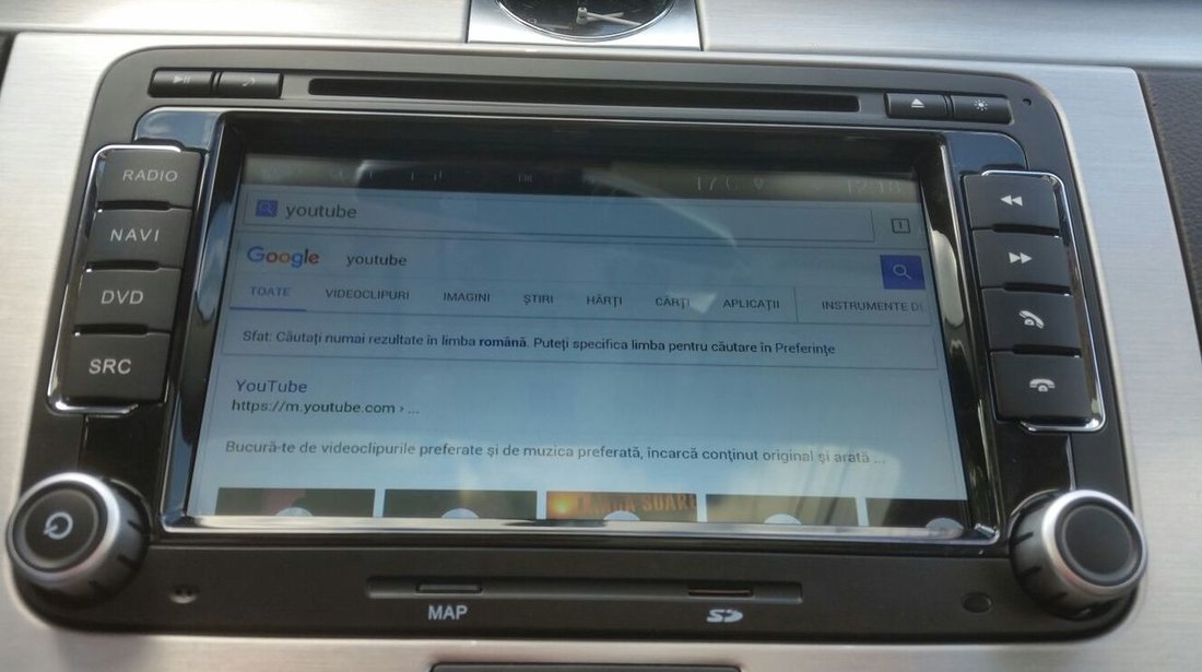 NAVIGATIE ANDROID DEDICATA VW SKODA SEAT EDOTEC EDT-M305 PLATFORMA S160 GPS 3G WIFI WAZE MIRRORLINK