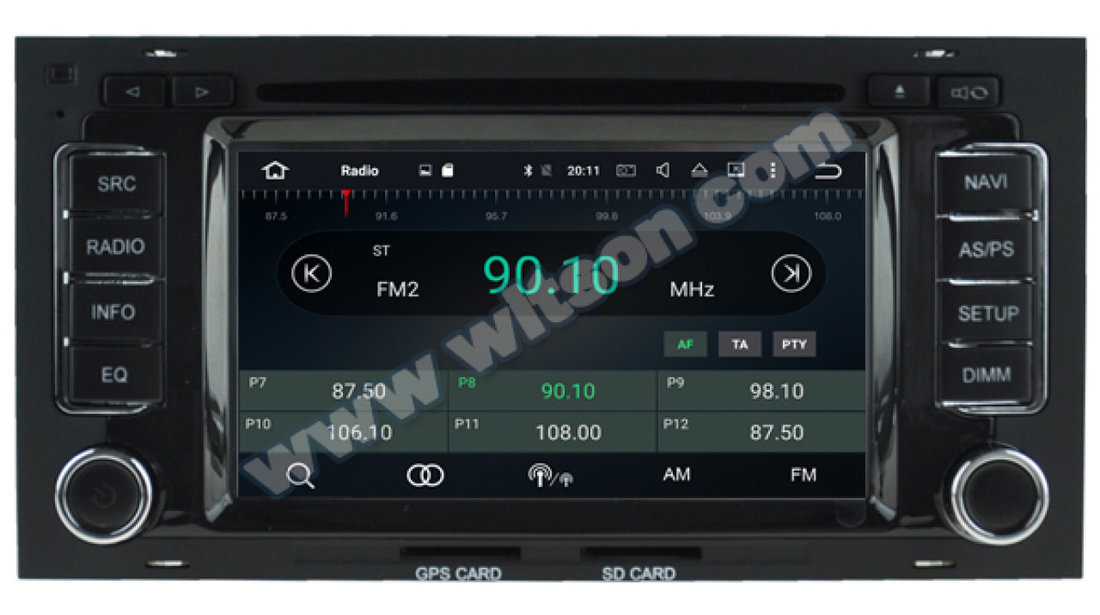 NAVIGATIE ANDROID DEDICATA VW TOUAREG 7L  WITSON W2-B5769 OCTA CORE 2G RAM 32GB