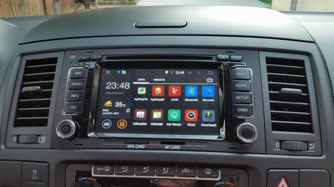 NAVIGATIE ANDROID DEDICATA VW TOUAREG MULTIVAN T5 TRANSPORTER DVD WITSON W2-A5769 INTERNET 3G WAZE