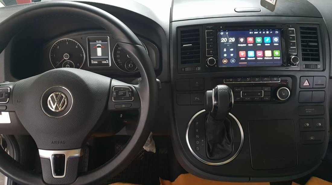 NAVIGATIE ANDROID DEDICATA VW TOUAREG MULTIVAN TRANSPORTER T5 2GB RAM NAVD-A9200