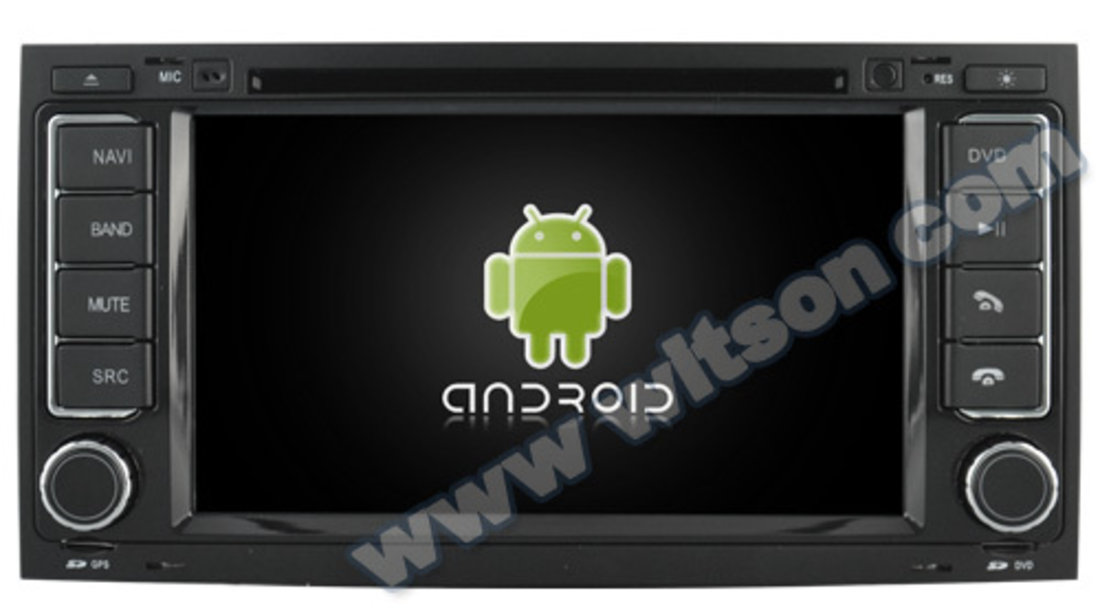 NAVIGATIE ANDROID DEDICATA VW TOUAREG MULTIVAN TRANSPORTER T5 MODEL WITSON W2-M042 S160 16GB WAZE 3G