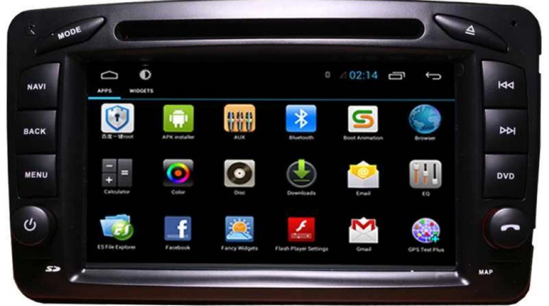 Navigatie Android Edt G171 Dedicata Mercedes Benz Clasa C W203 Clk Vito Viano W639 Internet Wifi Gps Carkit Usb Sd Mirror Link Model Premium