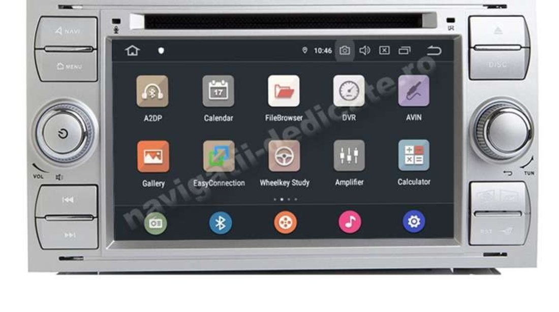 Navigatie Android Ford FOCUS 2 Kuga Fiesta Fusion Transit C-Max S-max OCTA CORE 4GB RAM NAVD-P9488