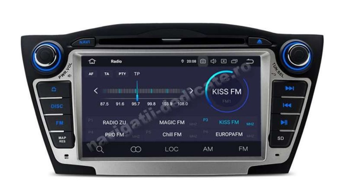 Navigatie ANDROID Hyundai IX35 2009-2016 QUAD CORE ECRAN CAPACITIV CARKIT INTERNET USB NAVD A047