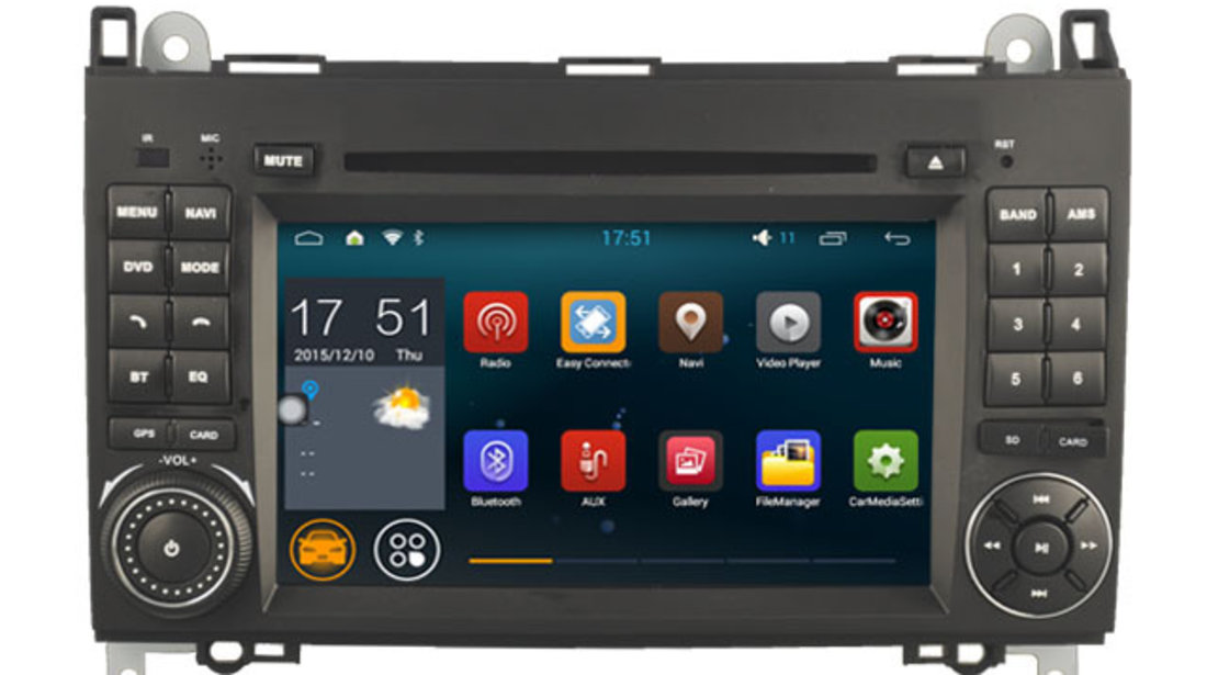 Navigatie Android Mercedes Benz CLASA B /  B Class W245  Quad Core Carkit Internet NAVD-A068