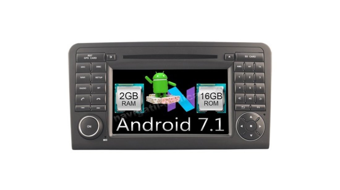 Navigatie Android Mercedes GL X164 QUAD CORE INTERNET MIRRORLINK NAVD-A219