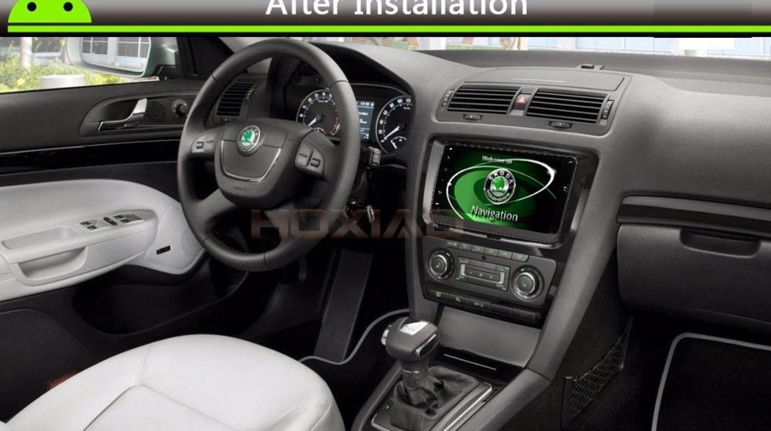 Navigatie Android Octa Core Skoda, Fabia, Skoda Octavia Roomster, Skoda Yeti