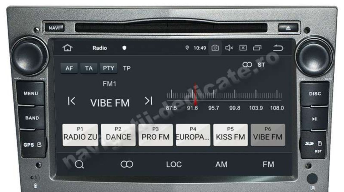 Navigatie Android Opel ASTRA H Vectra C D Corsa Zafira Meriva Antara Octa Core 4GB RAM NAVD-P019