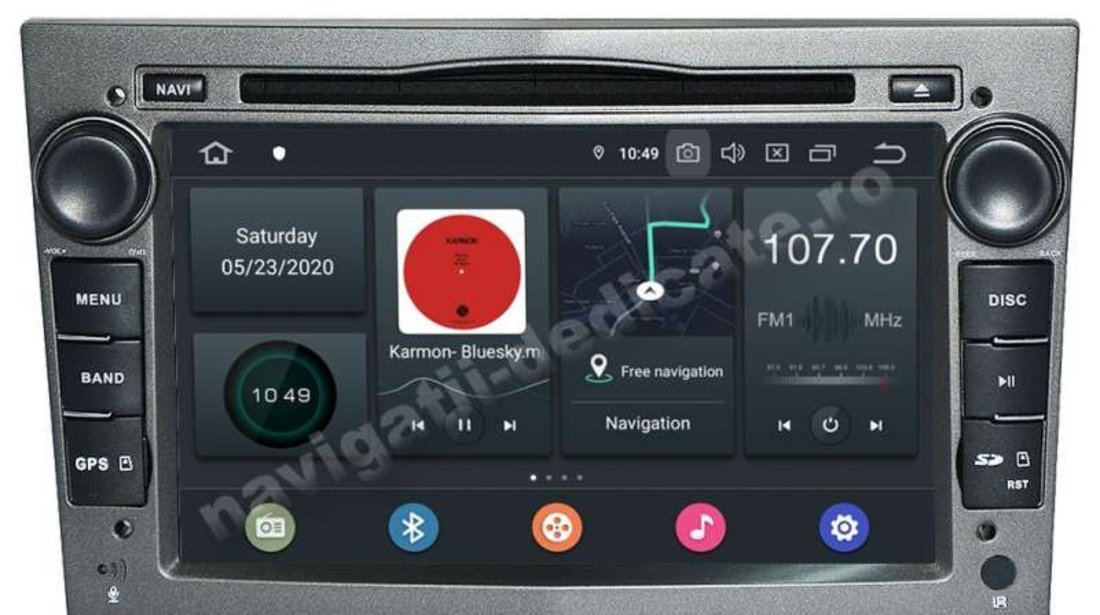 Navigatie Android Opel ASTRA H Vectra C D Corsa Zafira Meriva Antara Octa Core 4GB RAM NAVD-P019