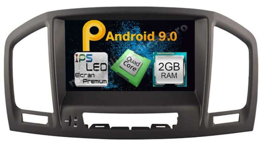 Navigatie Android Opel INSIGNIA DVD GPS CARKIT Bluetooth USB WAZE NAVD-A573