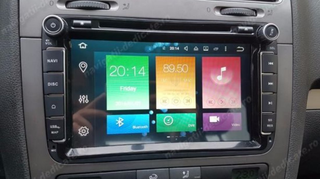Navigatie Android Quad-Core Seat Leon Carkit Usb Internet Ecran 8" NAVD-P9240
