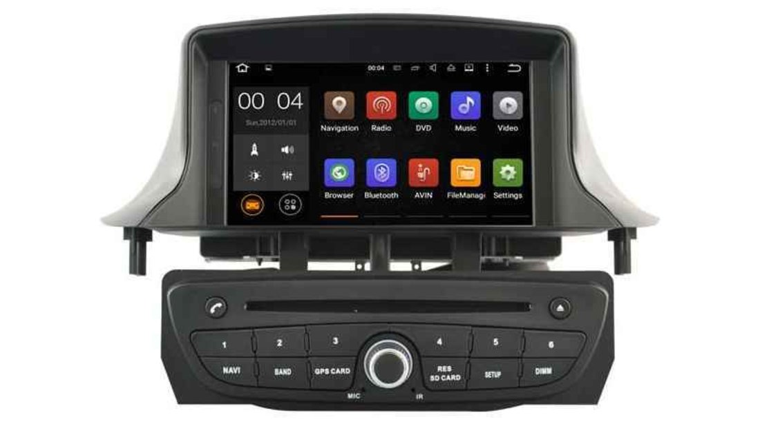 Navigatie Android RENAULT FLUENCE MEGANE 3 DVD GPS Auto CARKIT NAVD-A5515