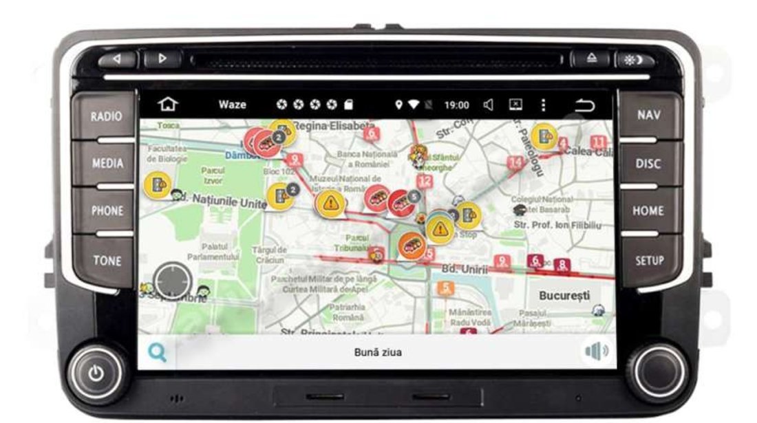 Navigatie Android SKODA OCTAVIA 2 Superb 2 Rapid Fabia Roomster Yeti Carkit NAVD-MT3700