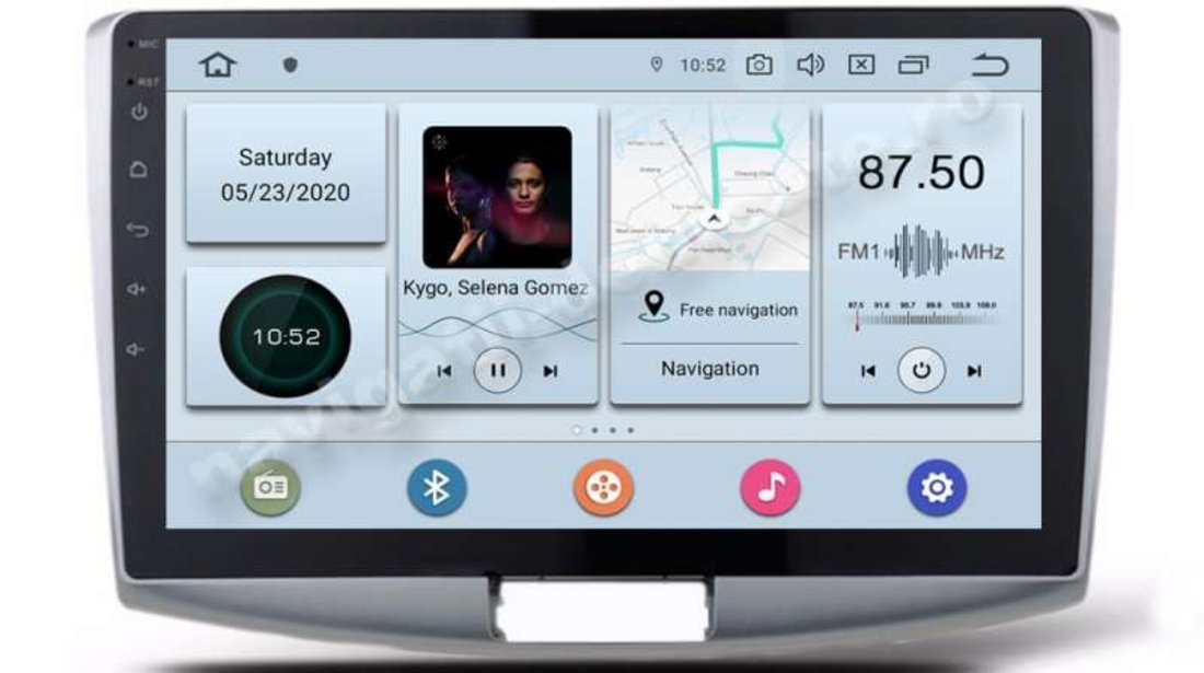 Navigatie Android Volkswagen Passat B6 B7 CC Carpad Ecran 10.1 inch Octa Core 4GB RAM NAVD-P1012VW