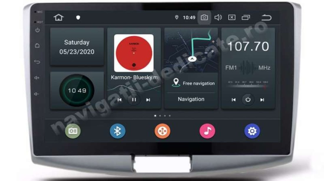 Navigatie Android Volkswagen Passat B6 B7 CC Carpad Ecran 10.1 inch Octa Core 4GB RAM NAVD-P1012VW