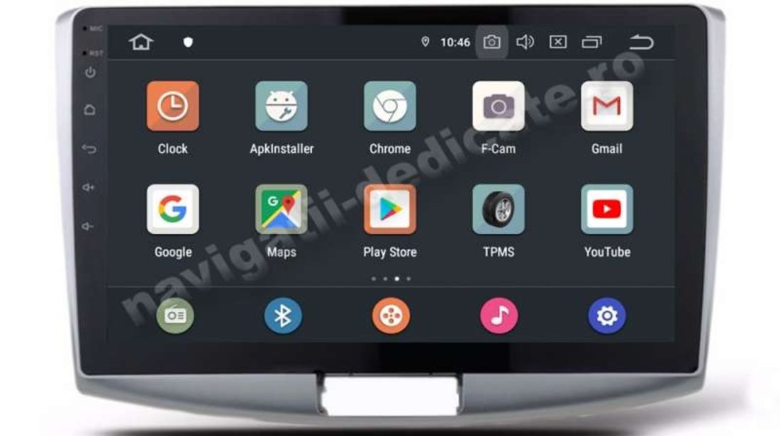 Navigatie Android Volkswagen Passat B6 B7 CC Carpad Ecran 10.1 inch Octa Core 4GB RAM NAVD-P1012VW