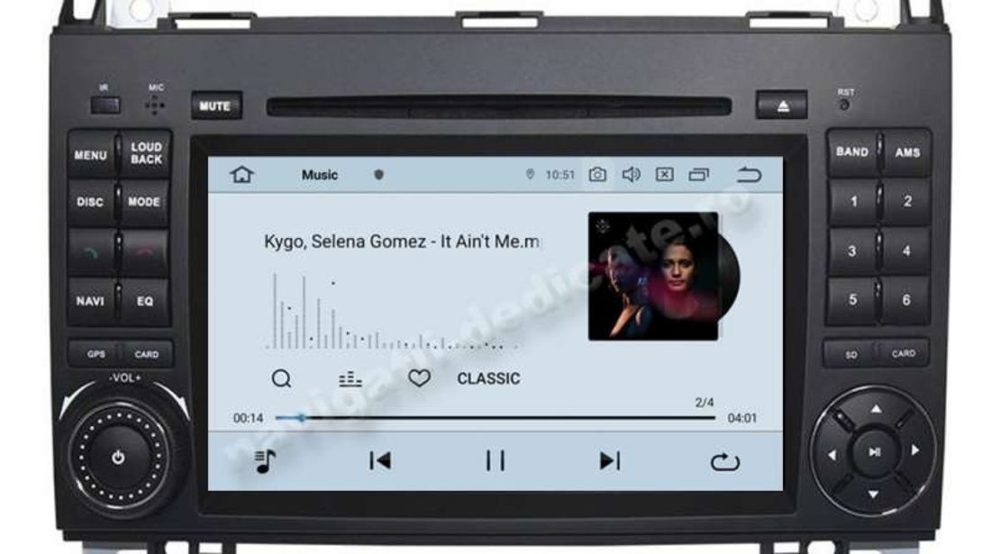 Navigatie Android VW CRAFTER Mercedes Benz Sprinter CLASA A B Vito Viano 4GB RAM NAVD-P068