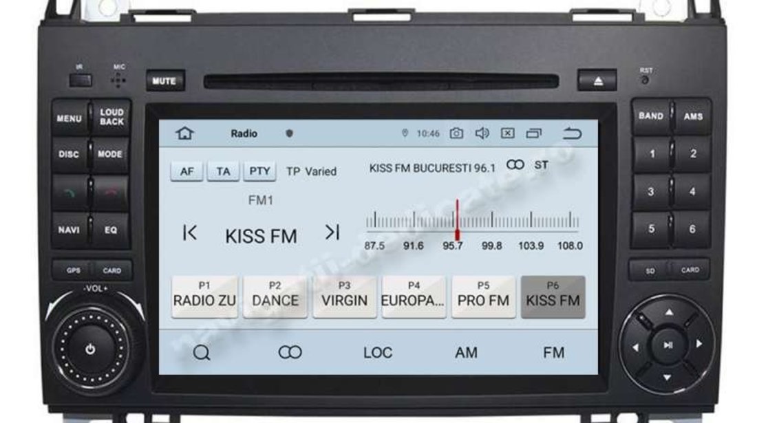 Navigatie Android VW CRAFTER Mercedes Benz Sprinter CLASA A B Vito Viano 4GB RAM NAVD-P068