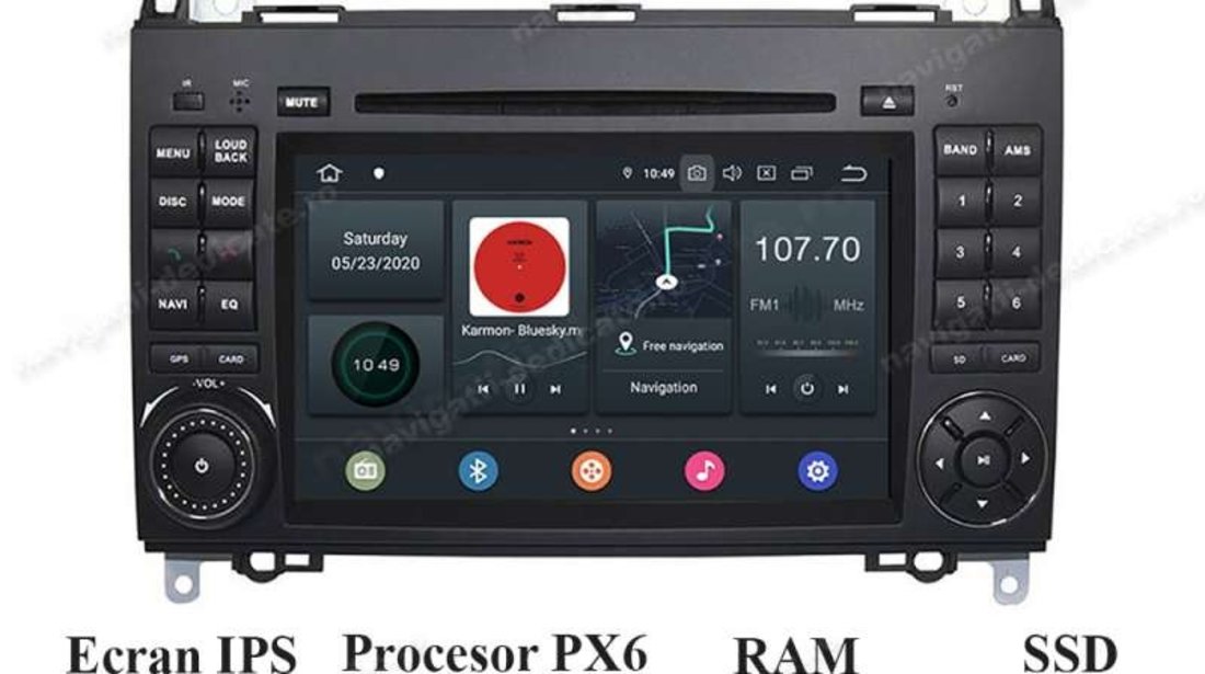 Navigatie Android VW CRAFTER Mercedes Benz Sprinter CLASA A B Vito Viano 4GB RAM NAVD-P068