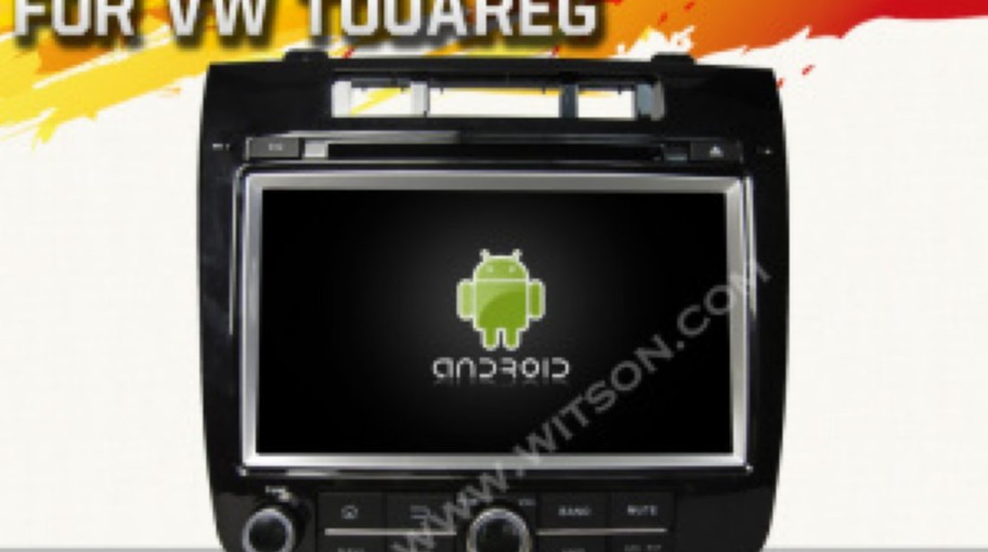 NAVIGATIE ANDROID WITSON W2 A7007 DEDICATA VW TOUAREG 7P5 2010 2011 201 INTERNET ECRAN CAPACITIV