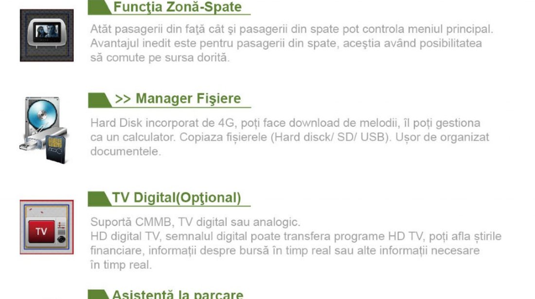 NAVIGATIE ANDROID WITSON W2-I158 DEDICATA SSANGYONG KYRON ACTYON KORANDO TRADIE PLATFORMA S150 INTERNET 3G WIFI PROCESOR SAMSUNG A8 1GHZ DVR HARD INTERN CARKIT BLUETOOTH PRELUARE AGENDA TELEFONICA MIRROR LINK MODEL PREMIUM