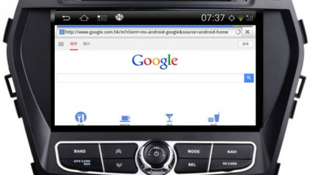 NAVIGATIE ANDROID WITSON W2-I209 DEDICATA HYUNDAI NEW SANTA FE IX45 PLATFORMA S150 INTERNET 3G WIFI PROCESOR SAMSUNG A8 1GHZ DVR HARD INTERN CARKIT BLUETOOTH PRELUARE AGENDA TELEFONICA MIRROR LINK MODEL PREMIUM
