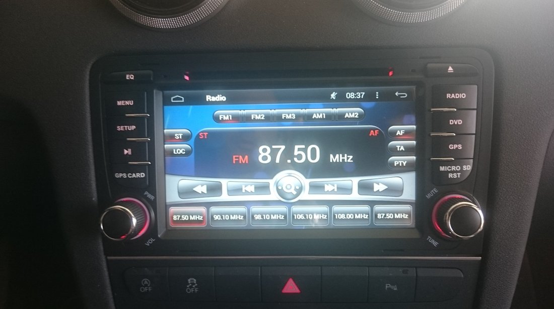 Navigatie Audi A3 (2003-2011) cu Android 5.1 + camera marsarier