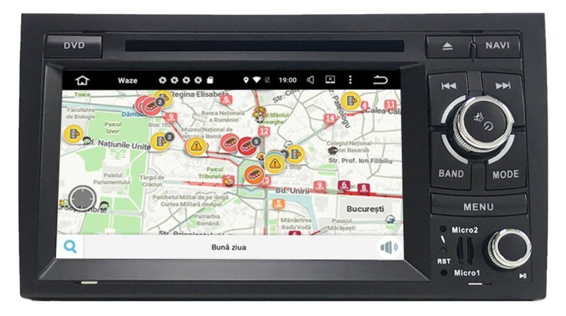 Navigatie Audi A4 B7 Carkit Android  Internet NAVD i050