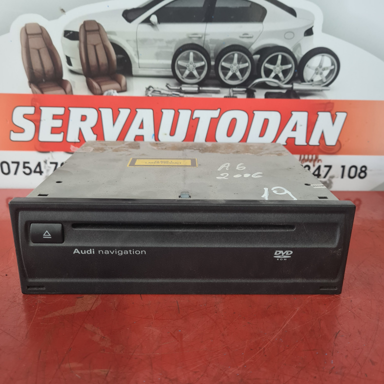Navigatie Audi A6 (2004-2011) [4F2, C6] 2.0 Motorina 2006, 4E0919887C