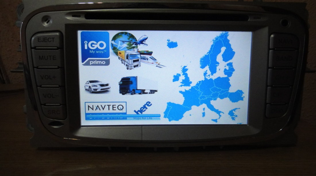 Navigatie Auto Ford DIVX SD Touchscreen Bluetooth