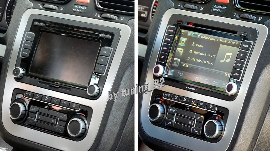 NAVIGATIE BLAUPUNKT PHILADELPHIA 835 DEDICATA VW POLO MK5 6R 2009 - 2015 DVD GPS CARKIT