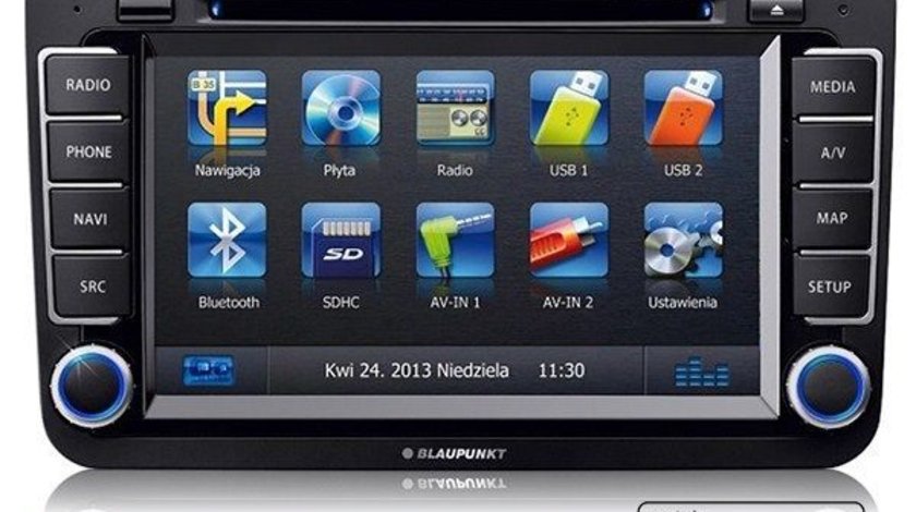 NAVIGATIE BLAUPUNKT PHILADELPHIA 835 DEDICATA VOLKSWAGEN SKODA SEAT DVD GPS CARKIT PRELUARE AGENDA