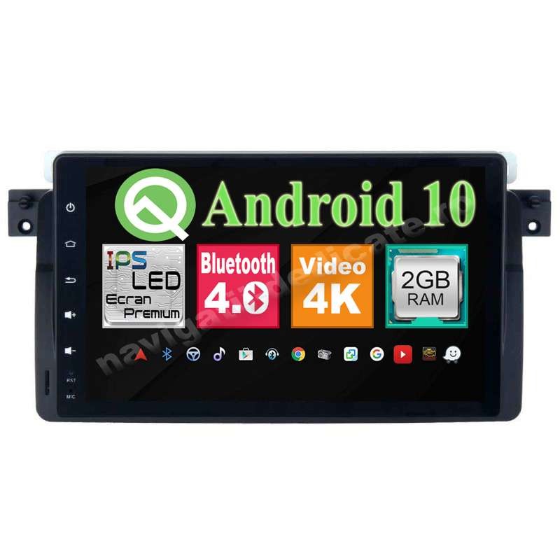 Navigatie BMW E46 Rover 75 Android 9.0 E