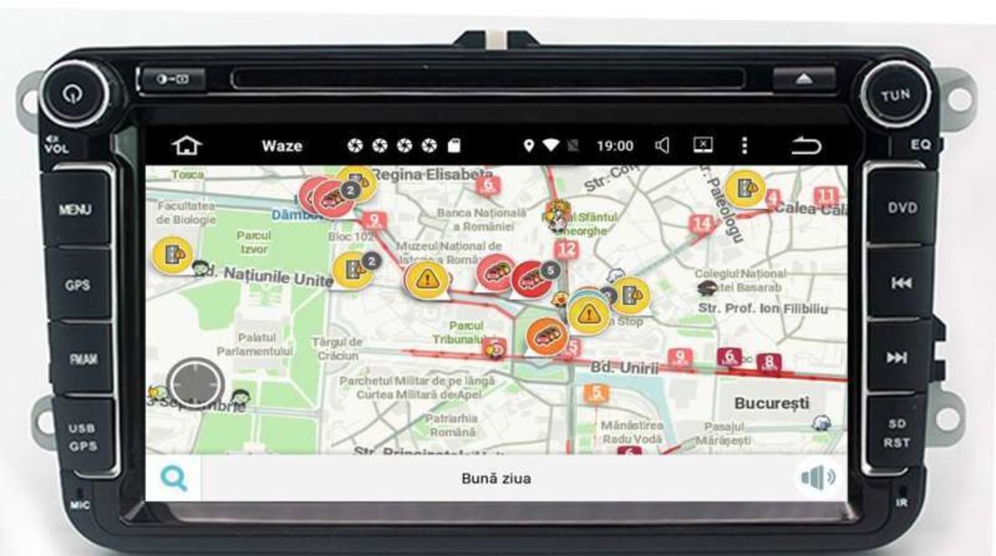 Navigatie Caddy Android 7.1 Octa Core NAVD T9240
