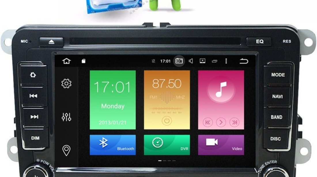 NAVIGATIE CADDY VW Android 6.0 2GB RAM NAVD-P7500