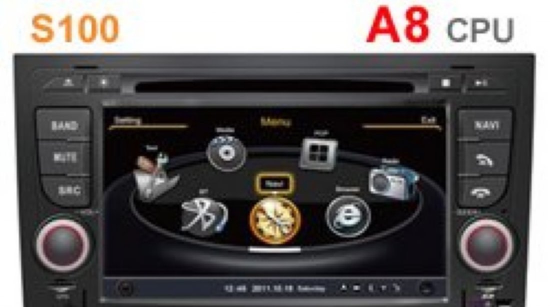 Navigatie Car Pc Witson W2 C050 Dedicata AUDI A4 Internet 3g Procesor Dual Core A8 1gmhz Dvr Hard Intern Preluare Agenda Telefonica Model Premium 2013