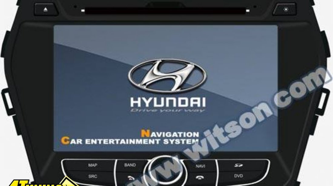 Navigatie Car Pc WITSON W2 C209 Dedicata Hyundai Santa Fe 2013 Ix 45 Internet 3g Procesor Dual Core A8 1gmhz Dvr Hard Intern Preluare Agenda Telefonica Model Premium 2013