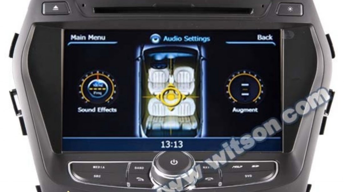 Navigatie Car Pc WITSON W2 C209 Dedicata Hyundai Santa Fe 2013 Ix 45 Internet 3g Procesor Dual Core A8 1gmhz Dvr Hard Intern Preluare Agenda Telefonica Model Premium 2013